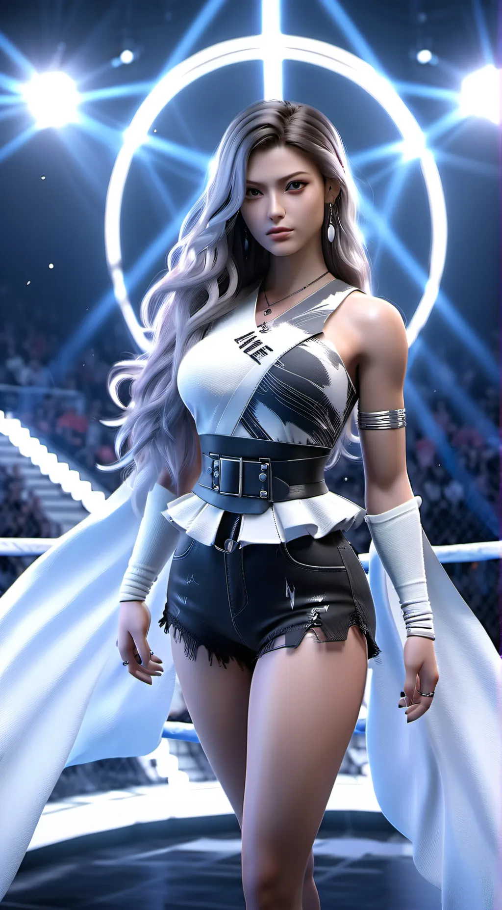 ai character: WWE Career background