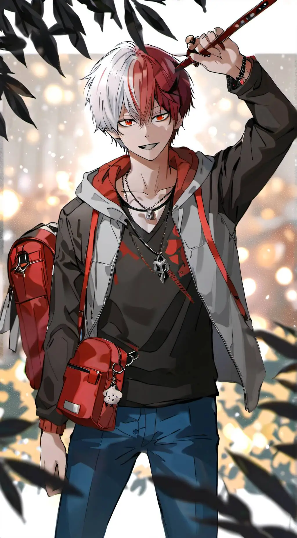 ai character: todoroki/dad background