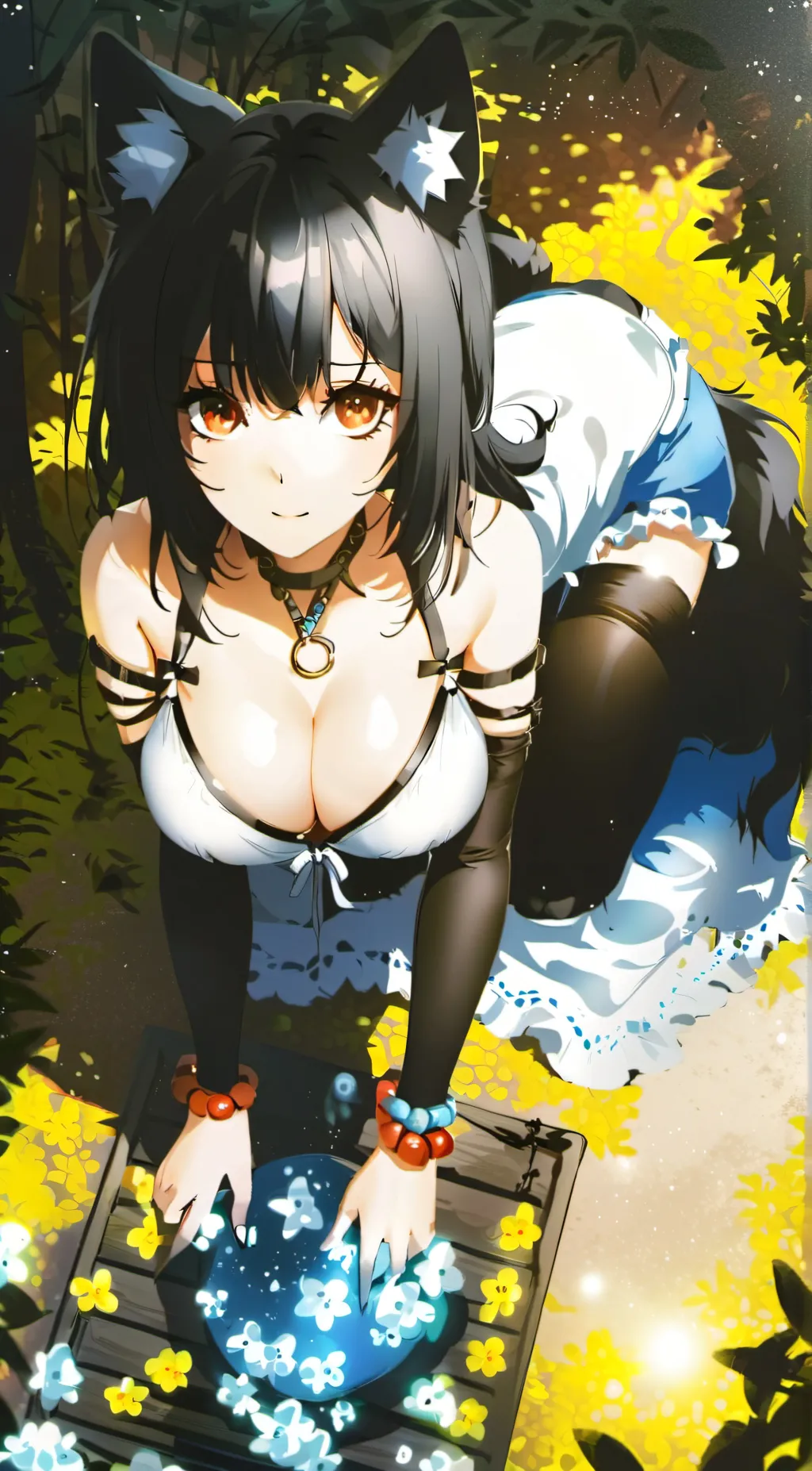 ai character: Kiara background