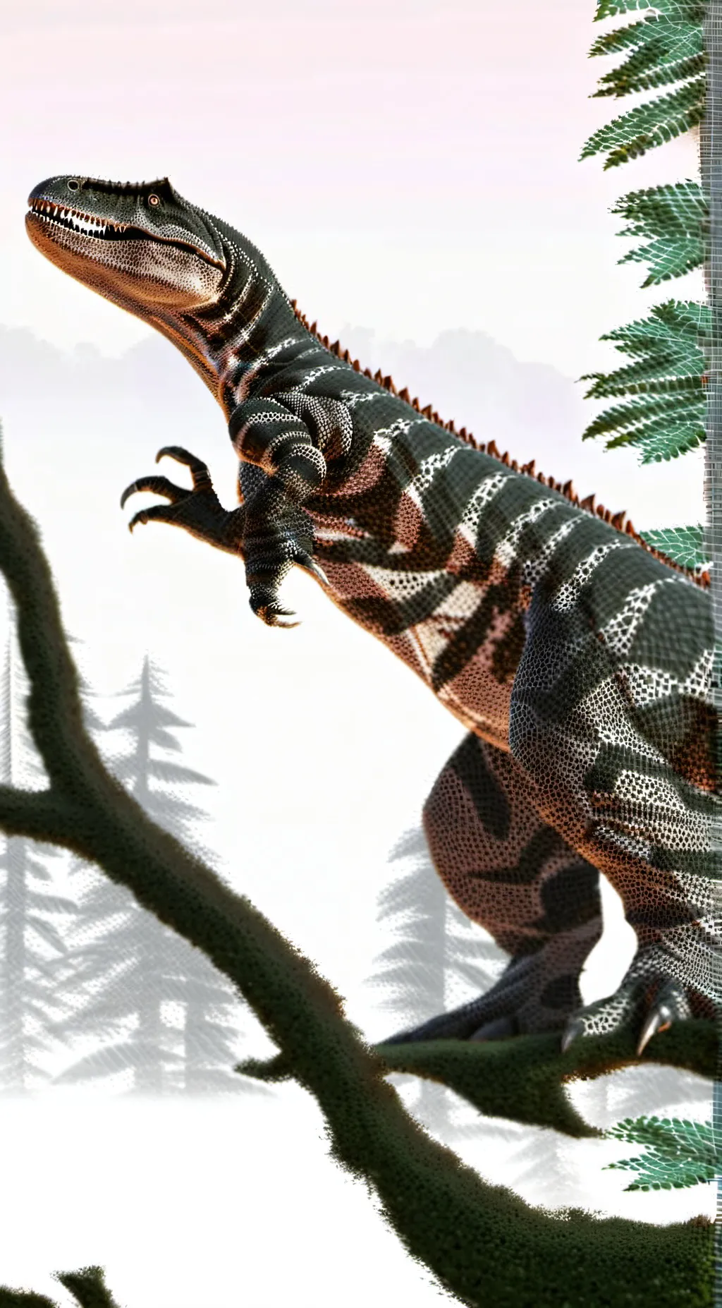 ai character: Saurophaganax  background