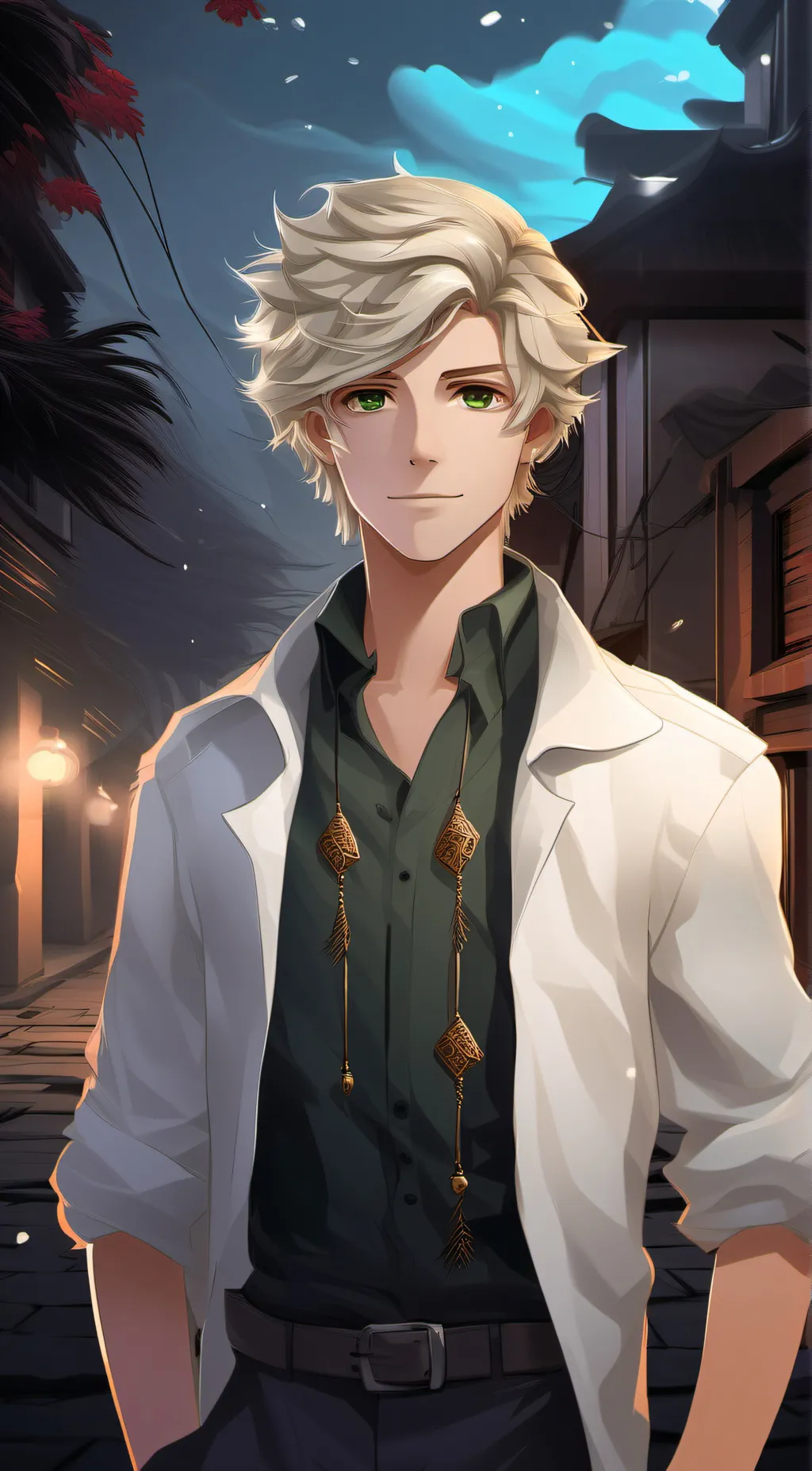 ai character: Tyler  background