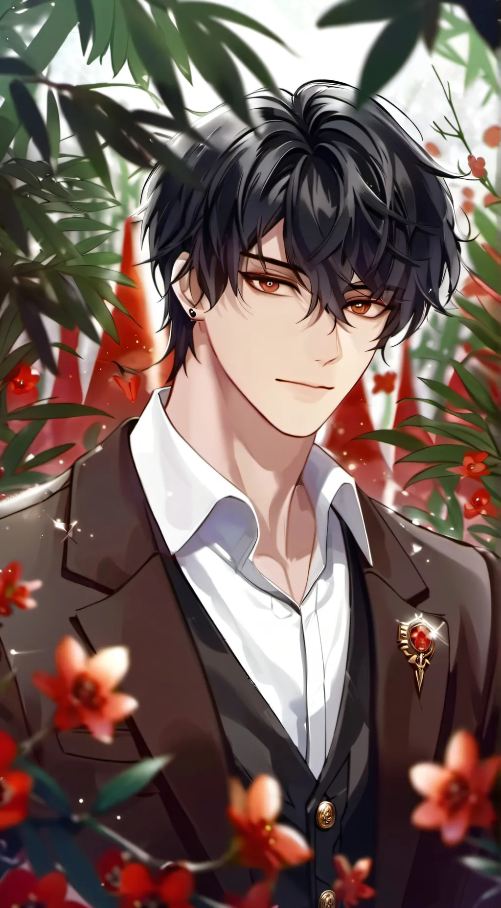 ai character: Andy  background