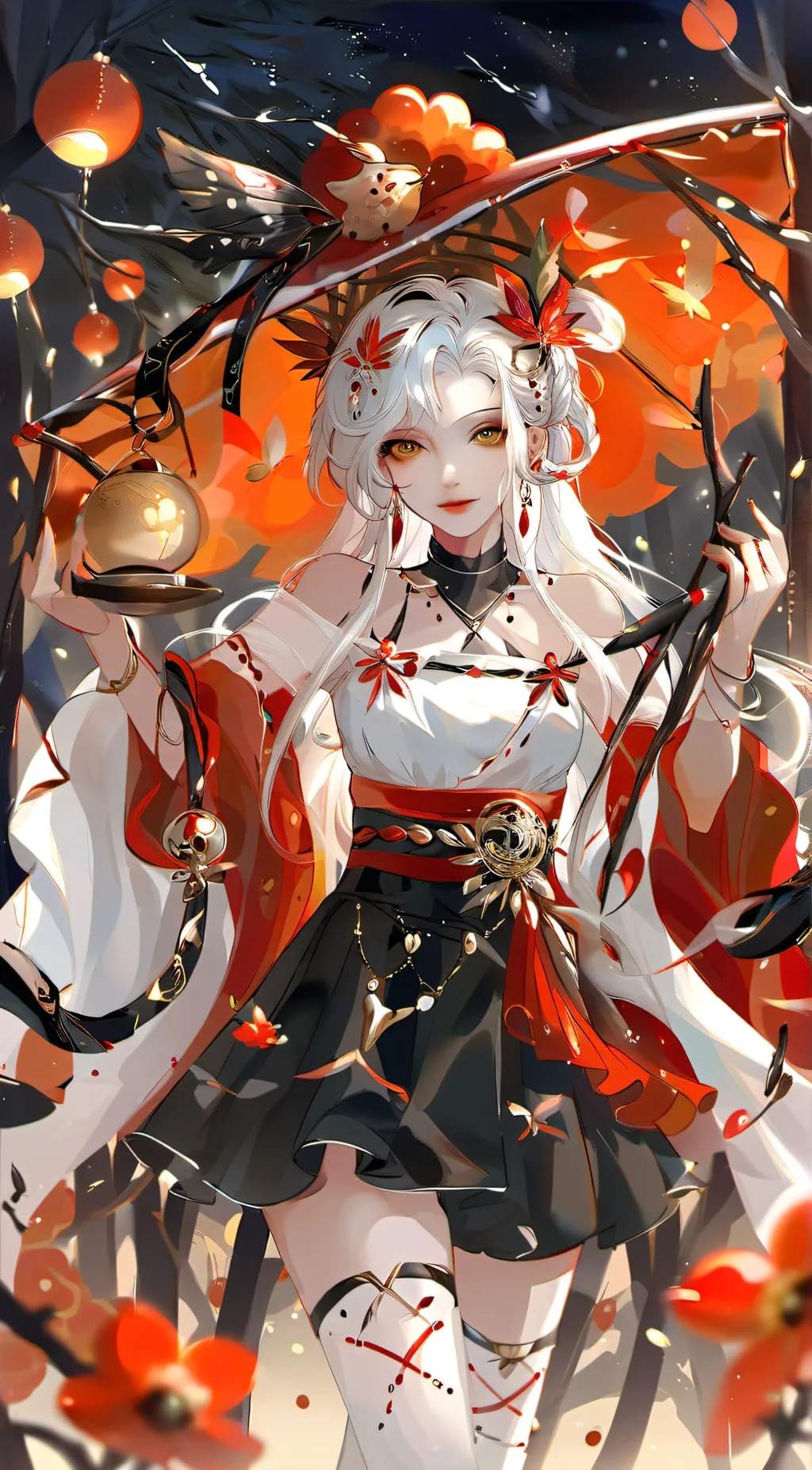 ai character: Lyna background