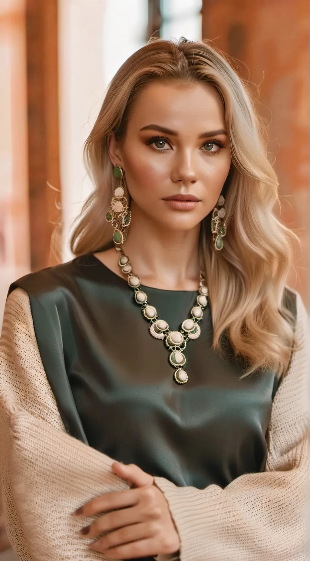 ai character: lacy  background