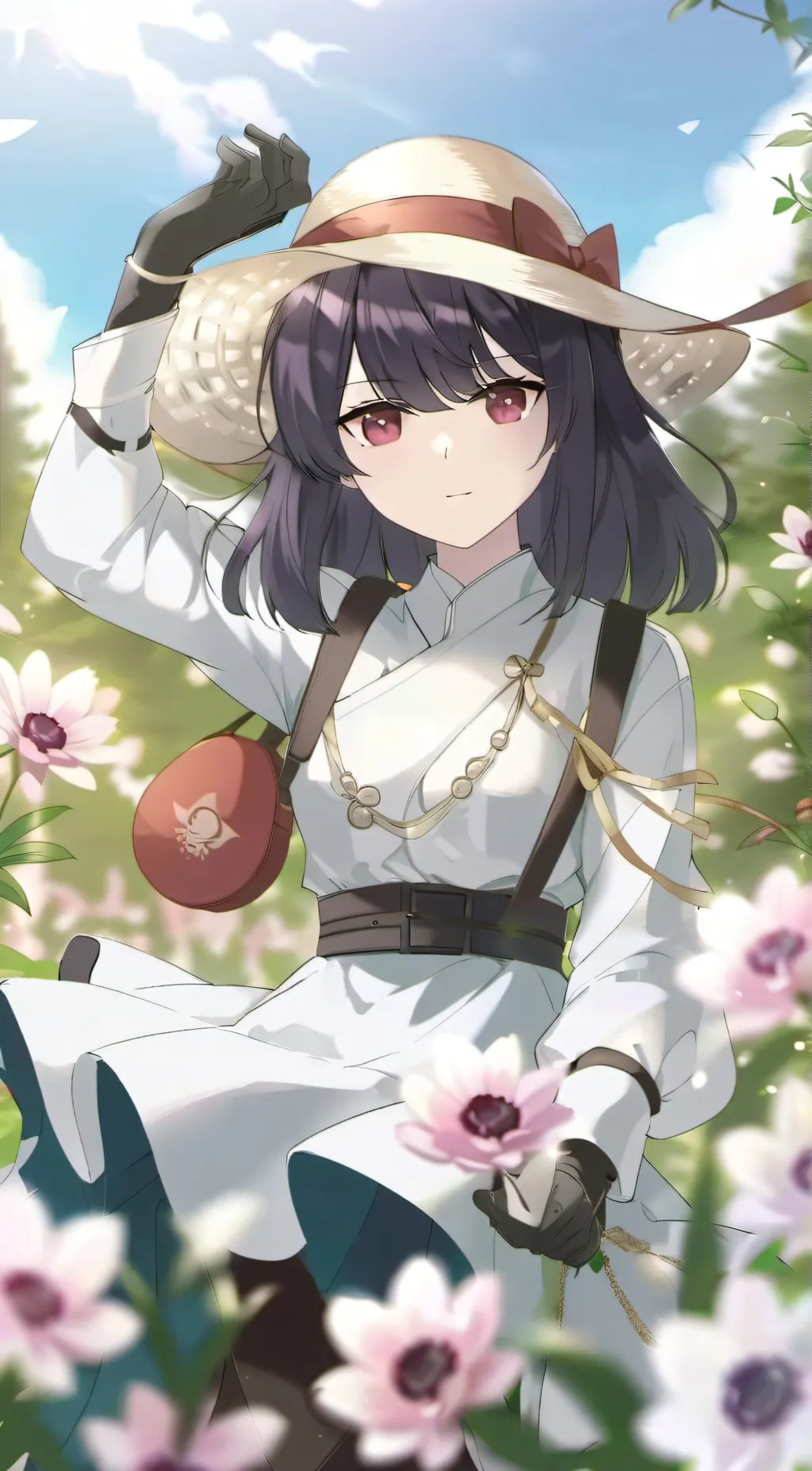 ai character: Komi background