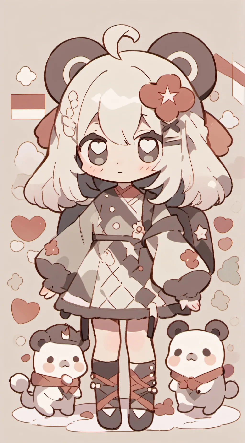 ai character: Cinnamon background