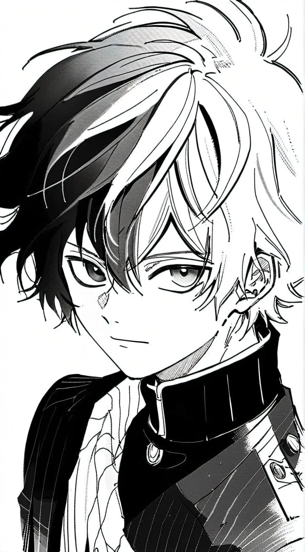 ai character: Villain Deku  background