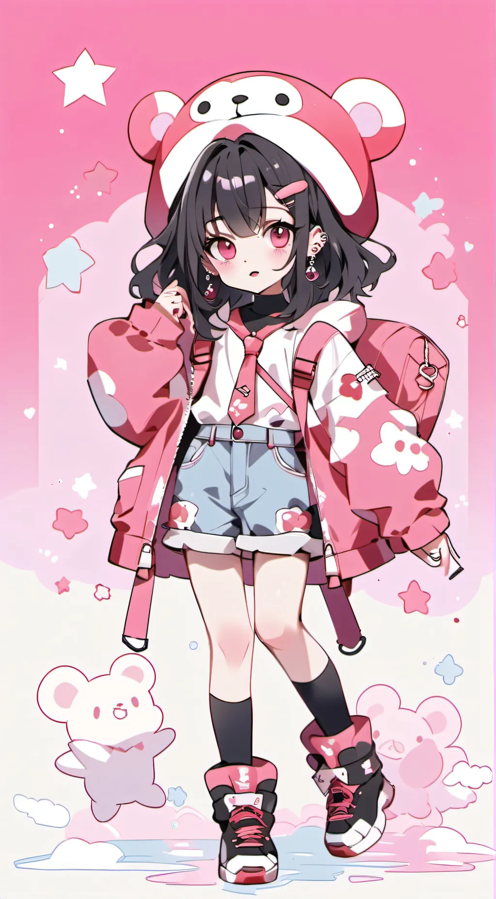 ai character: kate background