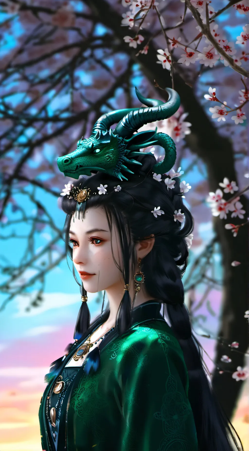 ai character: dragon hybrids background