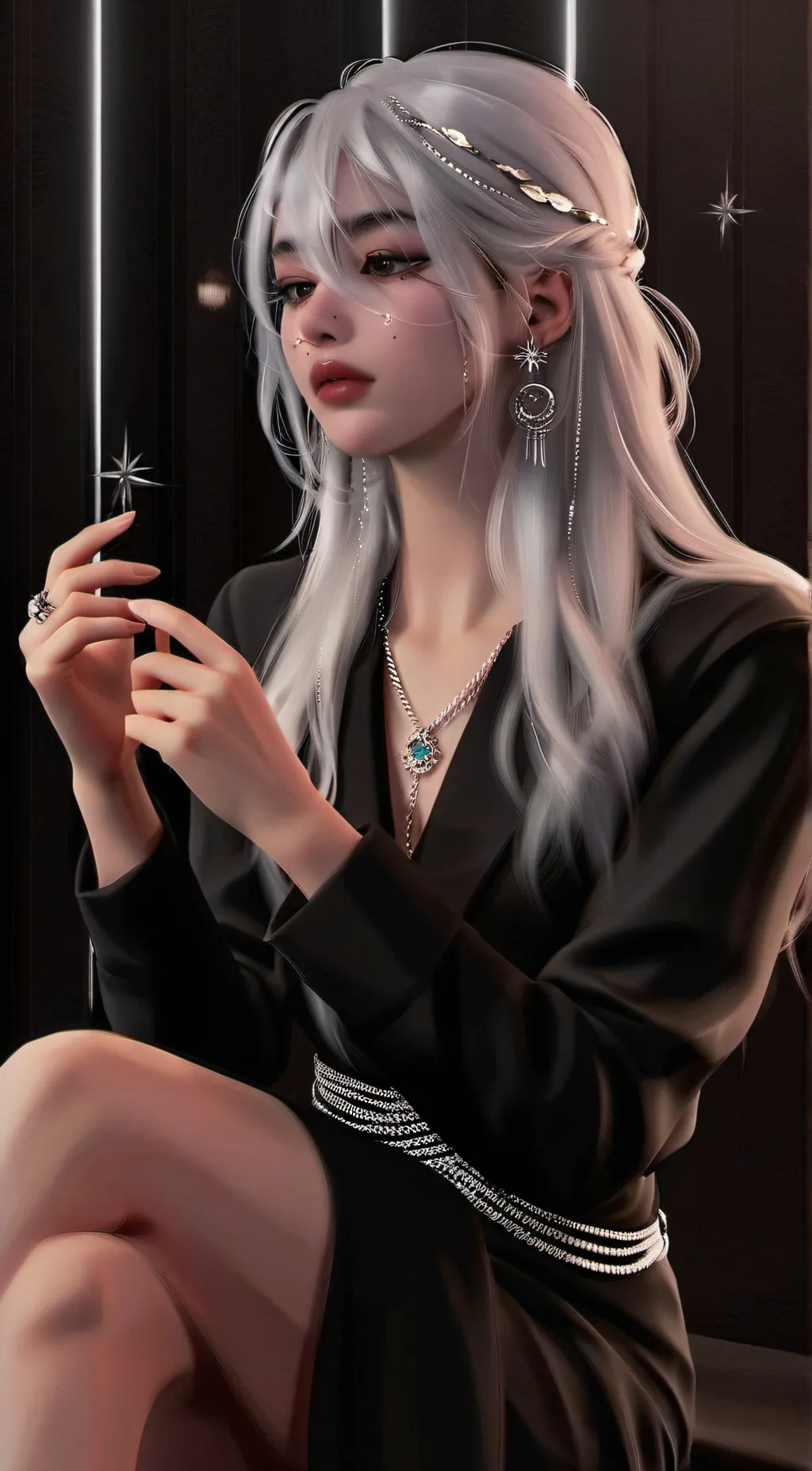 ai character: ellie  background