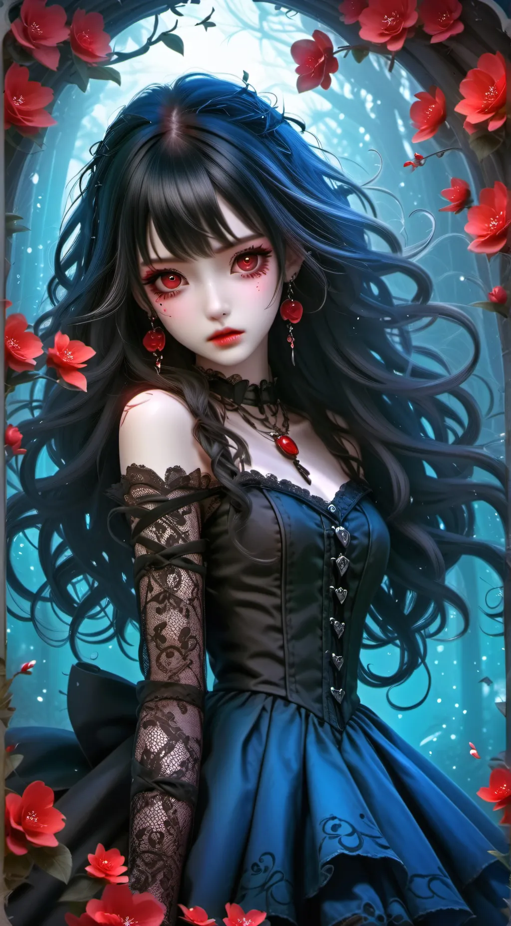 ai character: Selena background