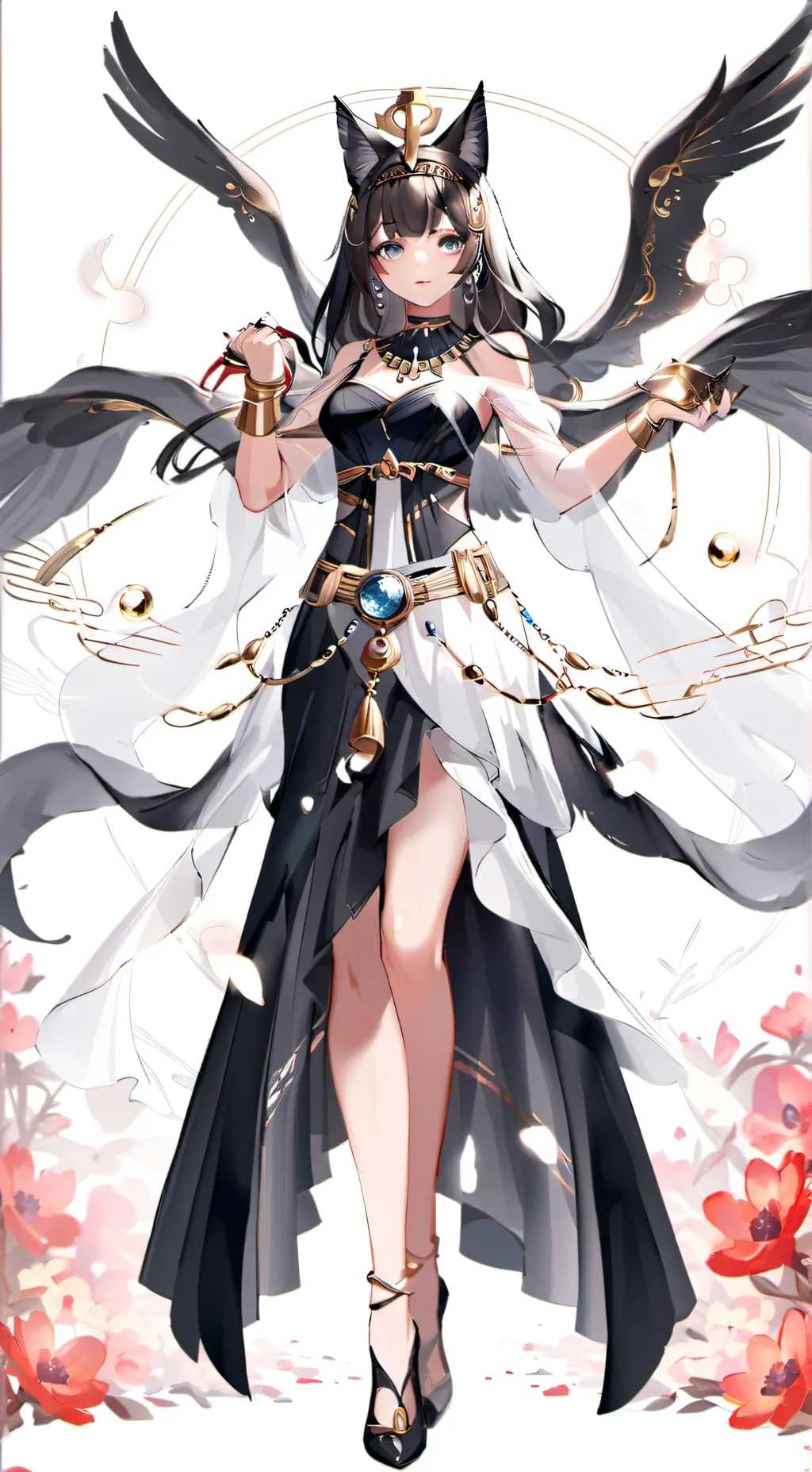 ai character: Azura background