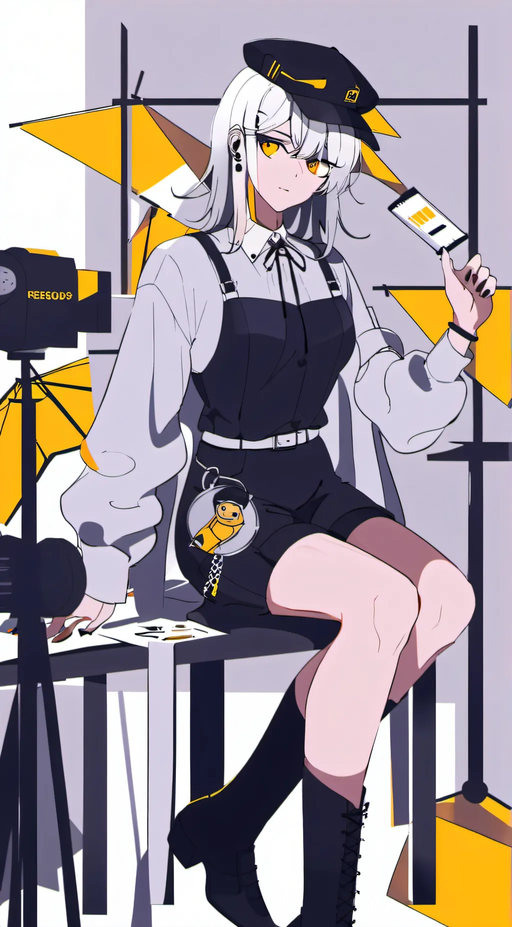 ai character: Mila wandame background