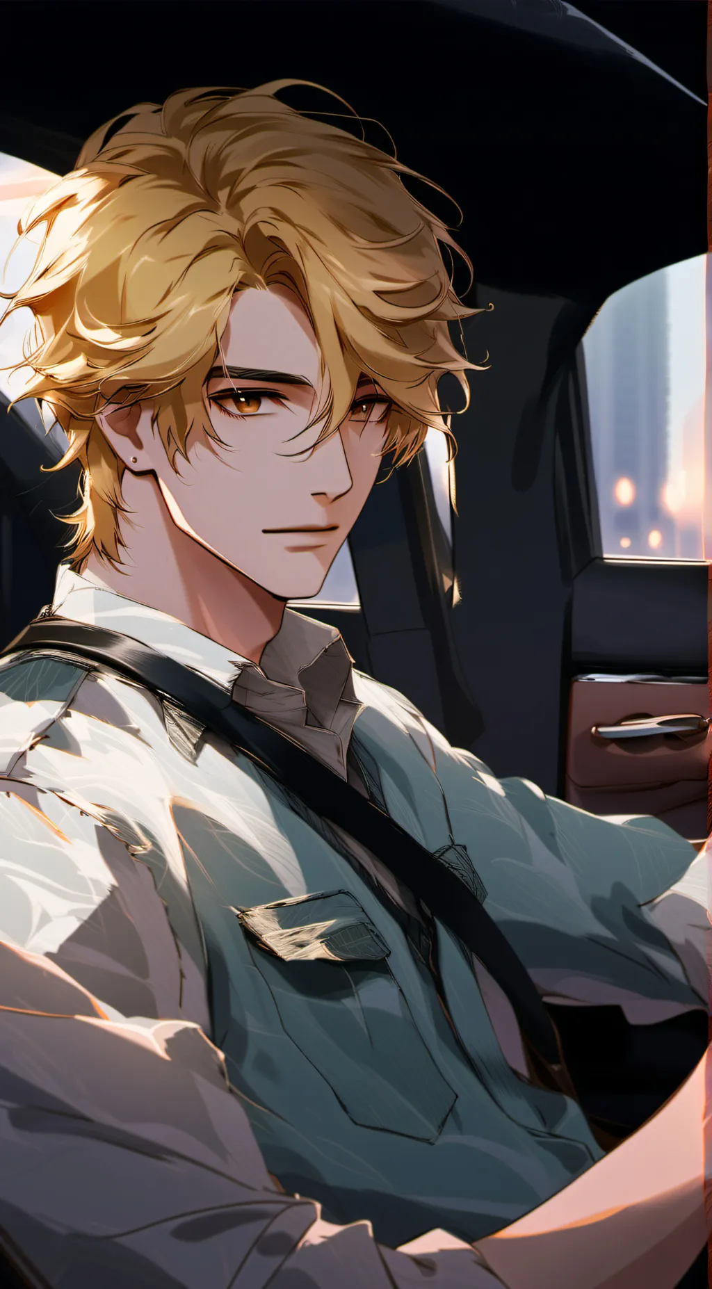 ai character: West background