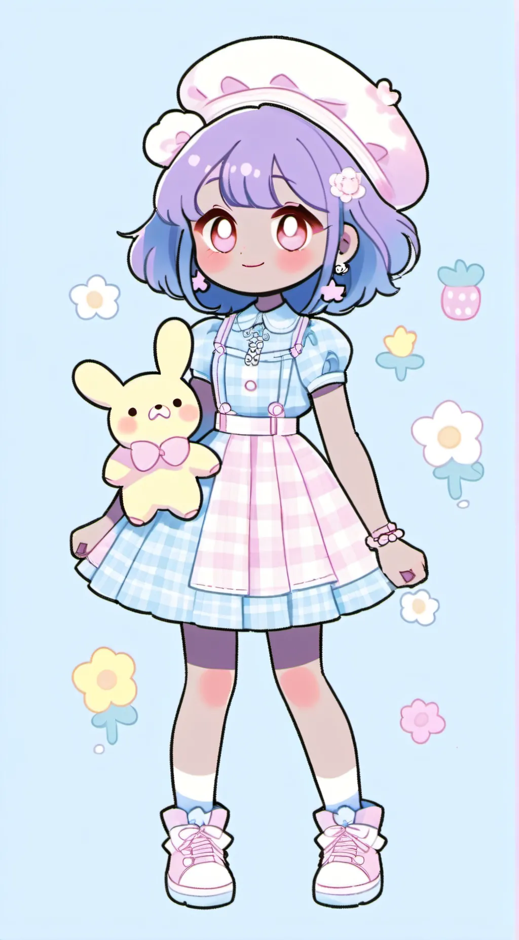 ai character: Bella maryeose  background