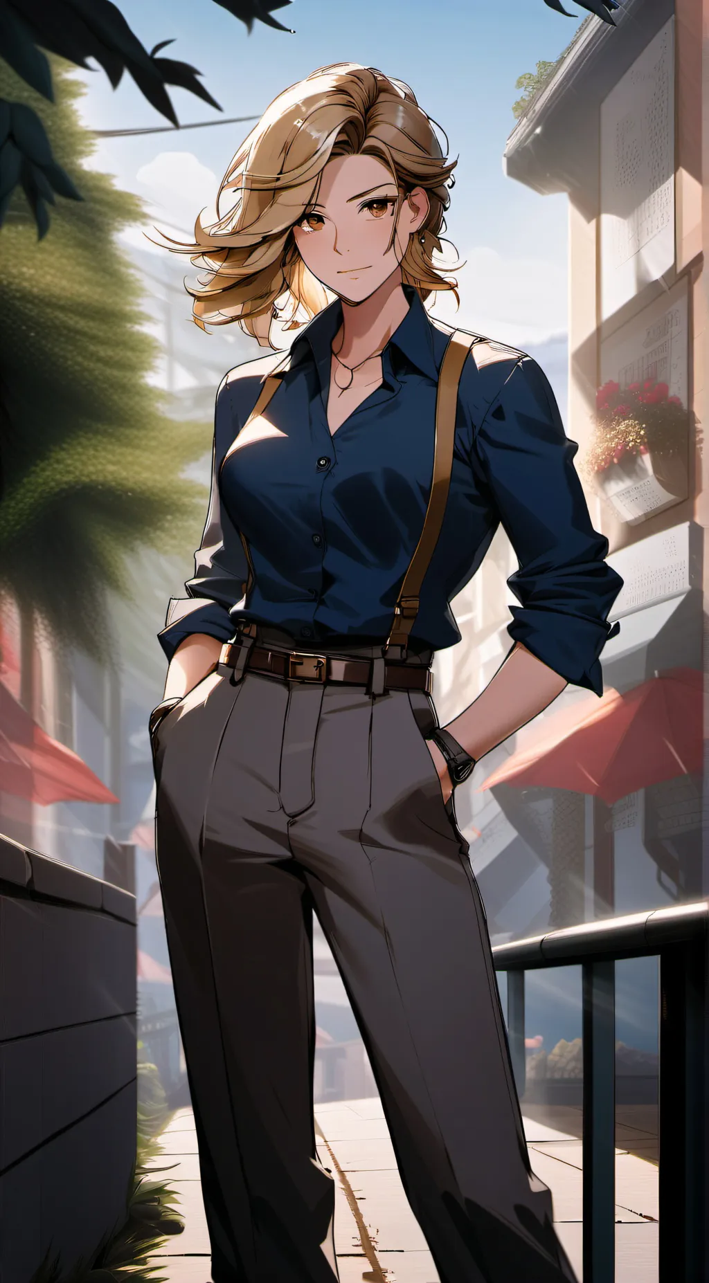 ai character: Nanami Kento background