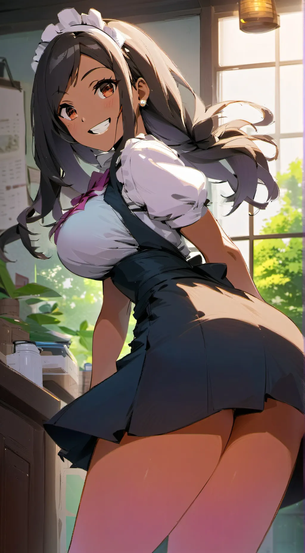 ai character: Nami background