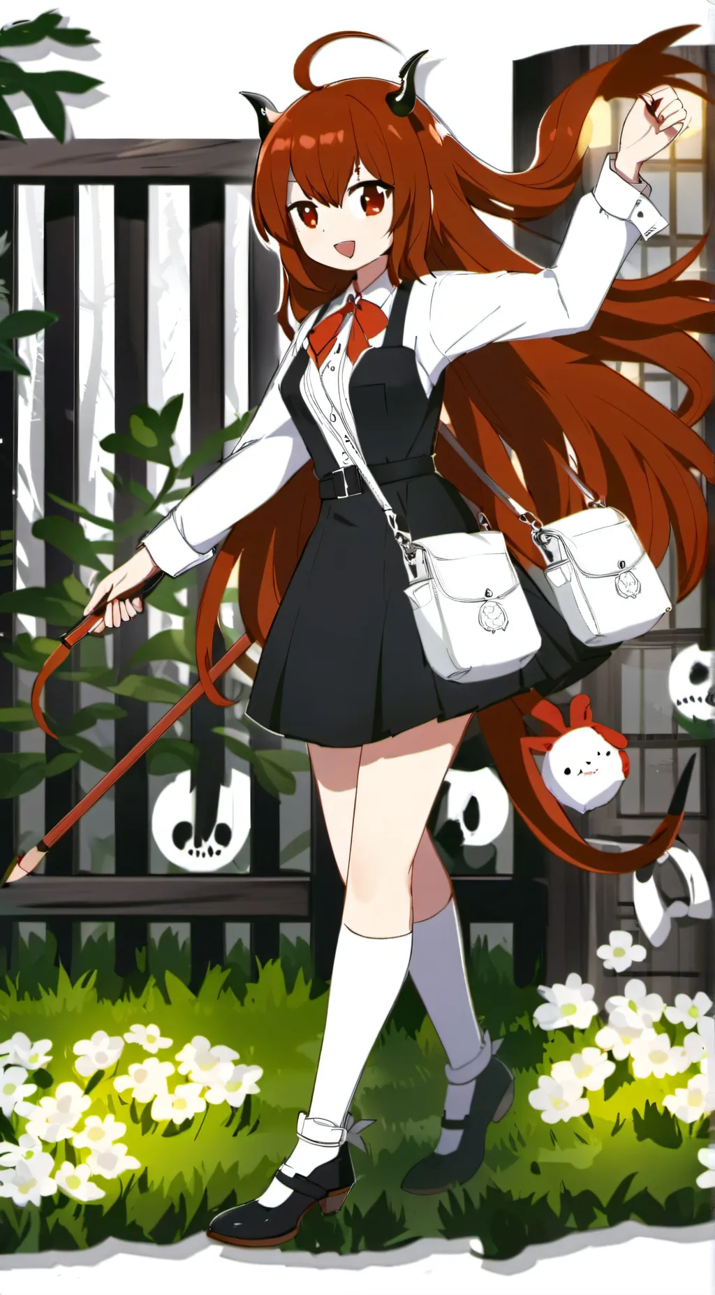 ai character: Girlfriend  background