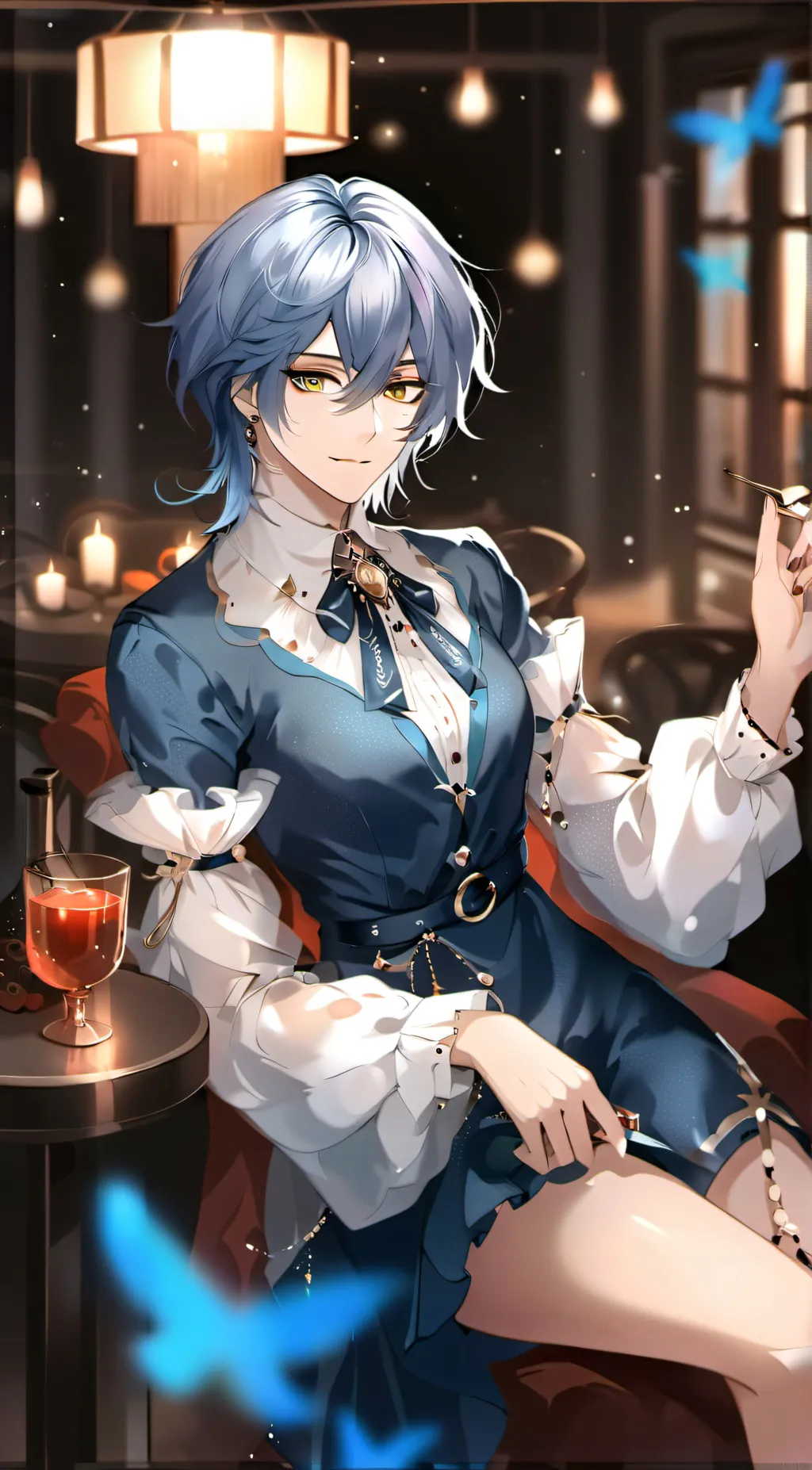 ai character: Iris background