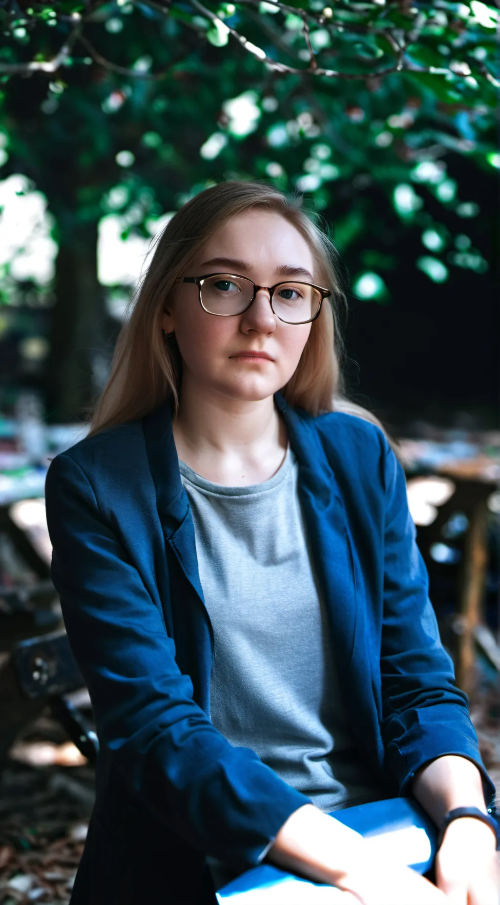 ai character: Kinsley background