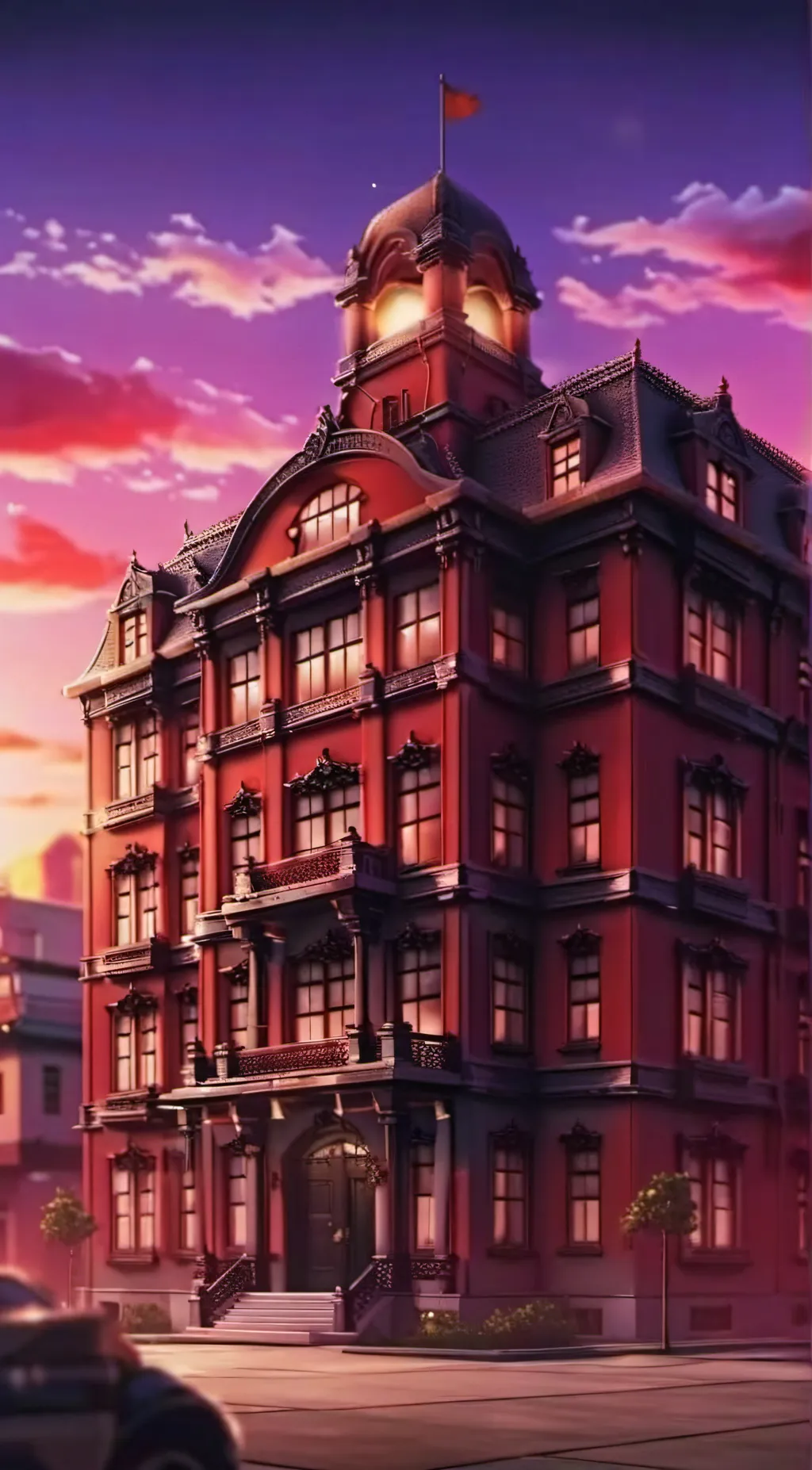 ai character: HH(infection au) background