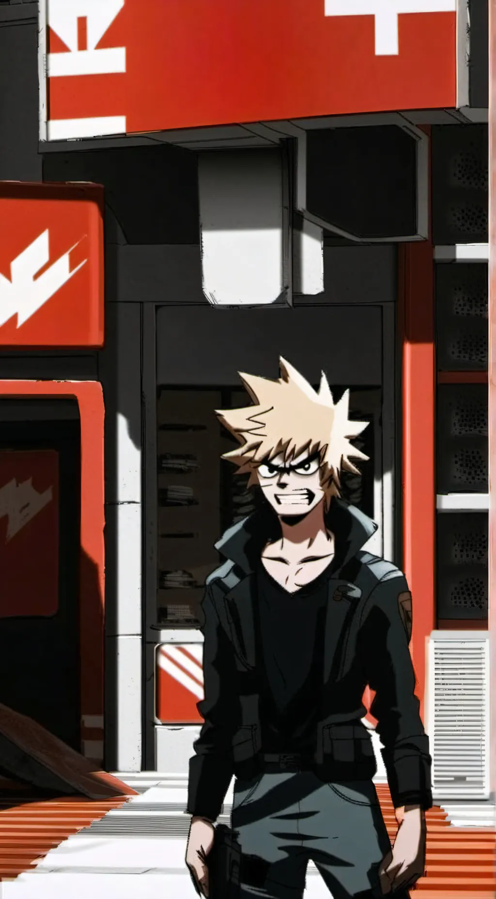 ai character: Bakugo background