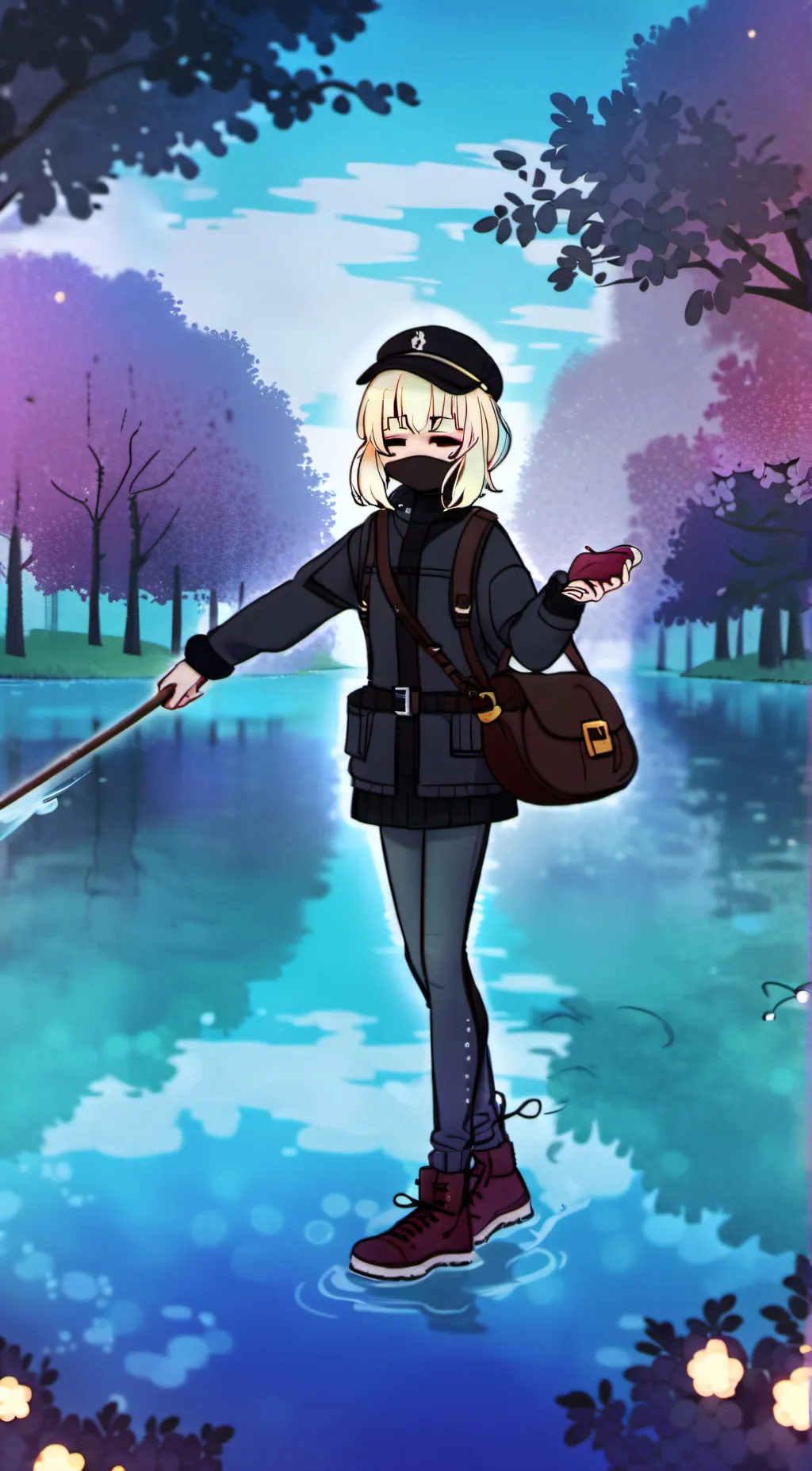 ai character: Grace  background