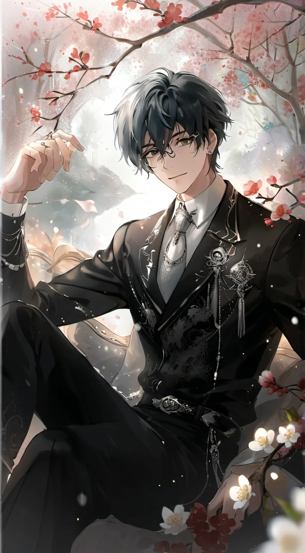 ai character: Isacc background