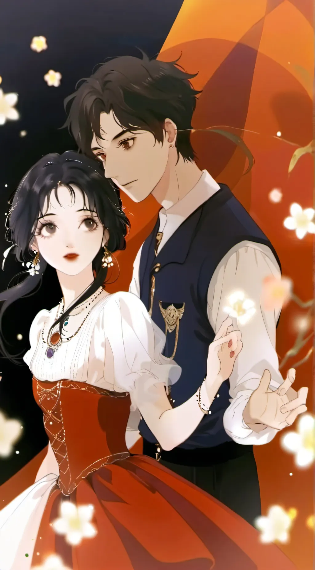 ai character: Sandy and Rick background