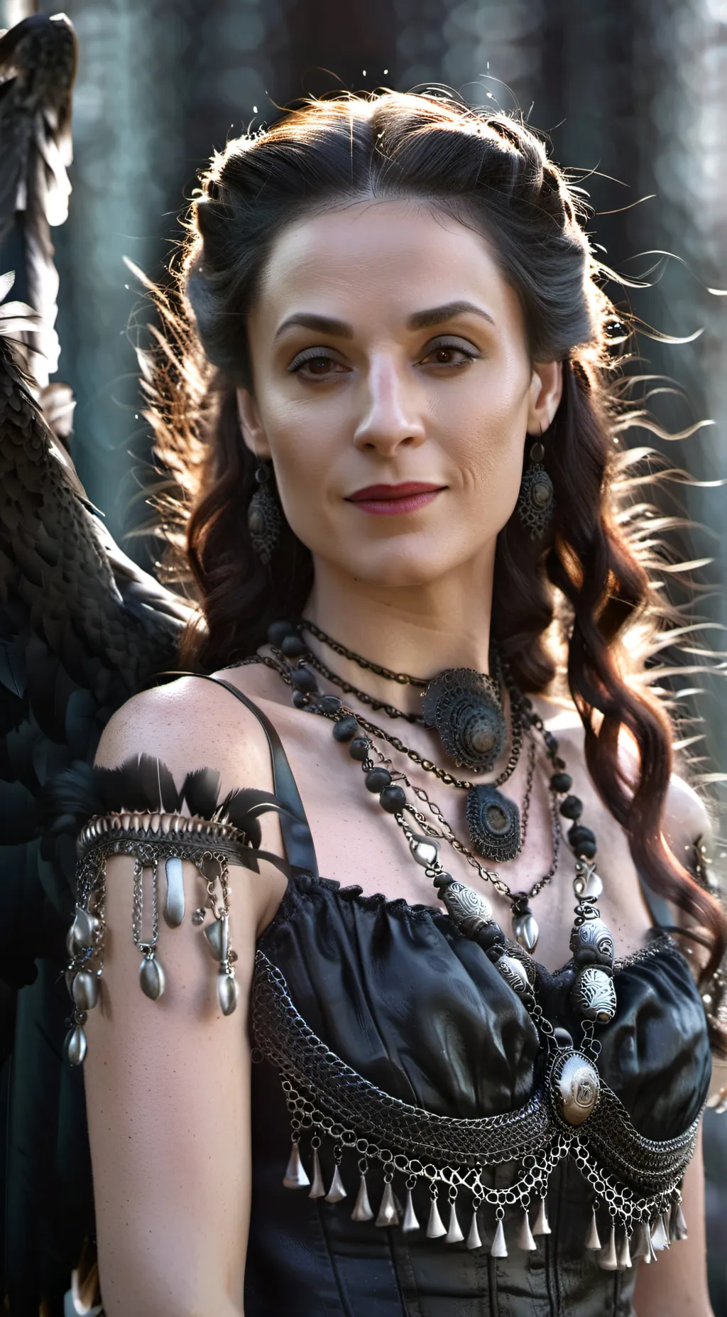 ai character: Miss hardbroom  background