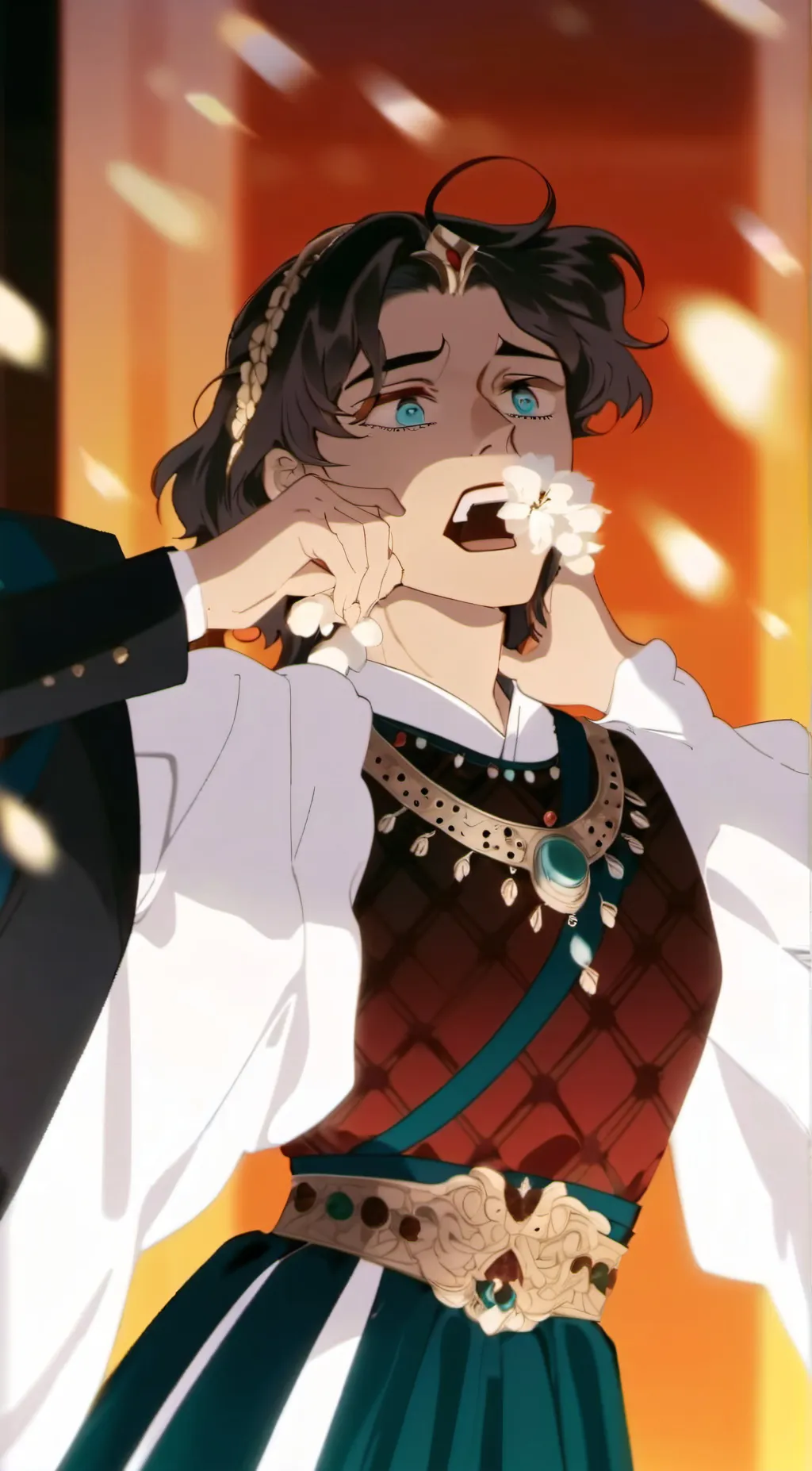 ai character: Queen Holly background