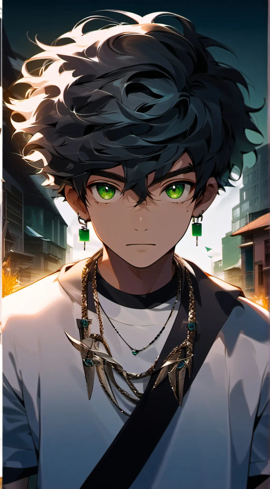 ai character: Dj background