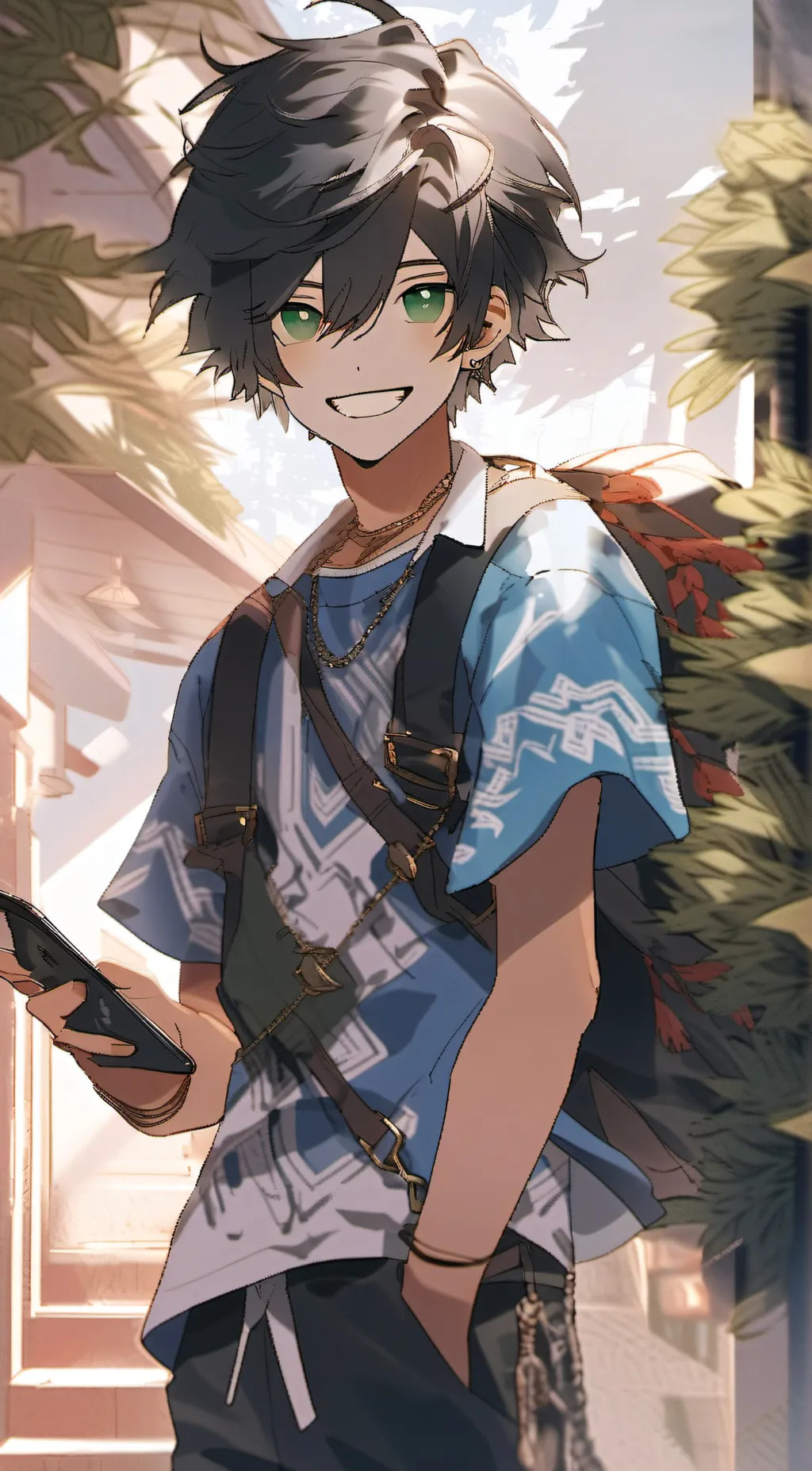 ai character: Enzo background