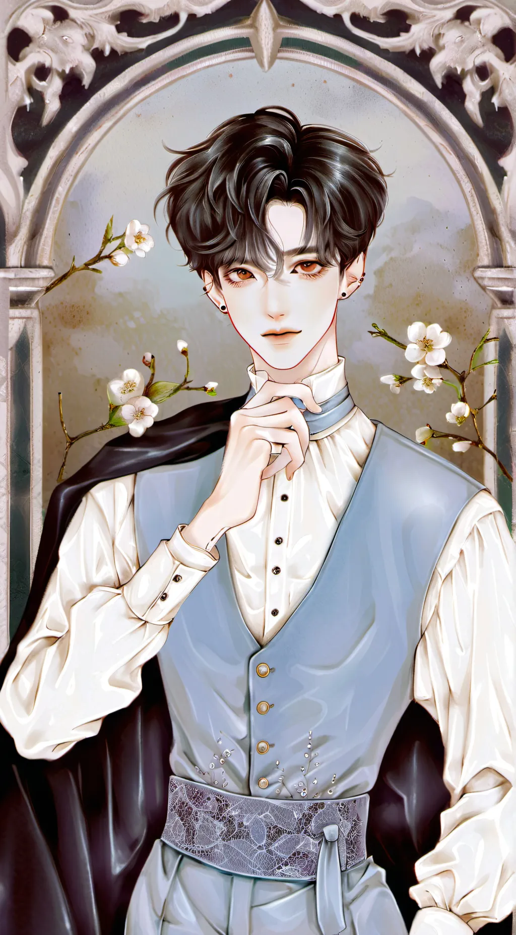 ai character: Micheal  background