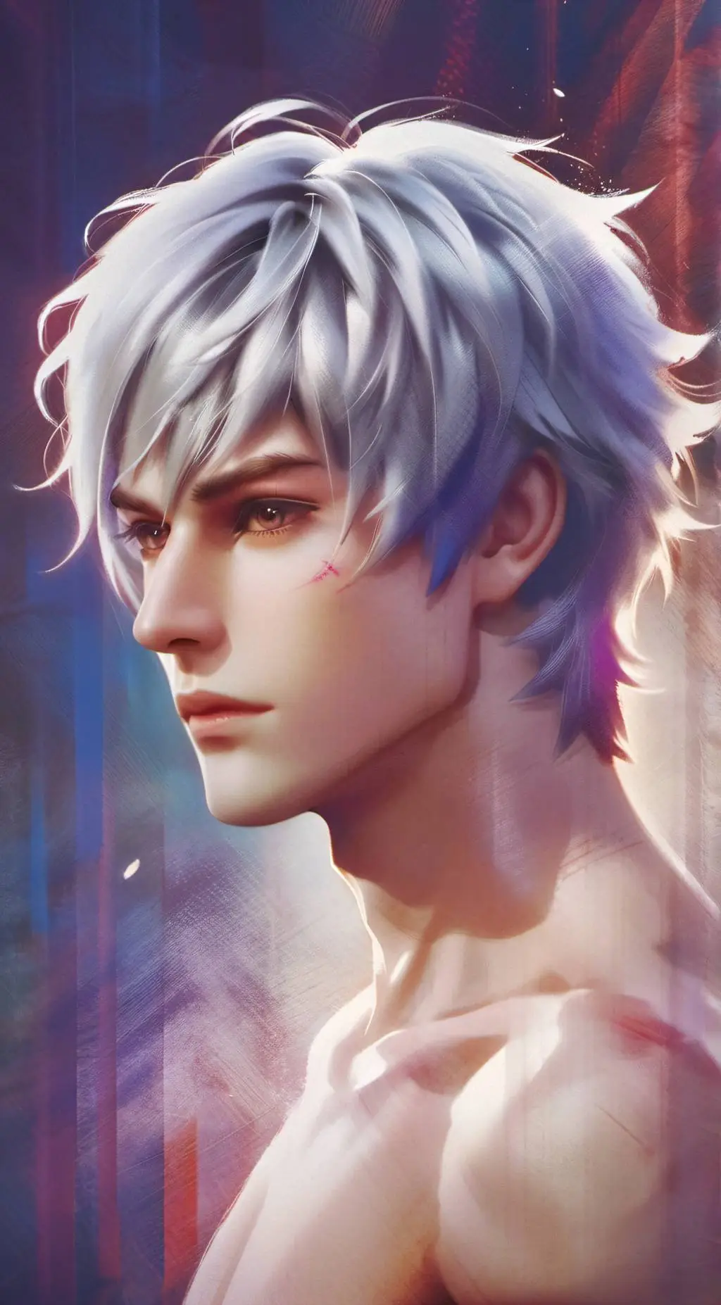 ai character: Warren Burgess  background