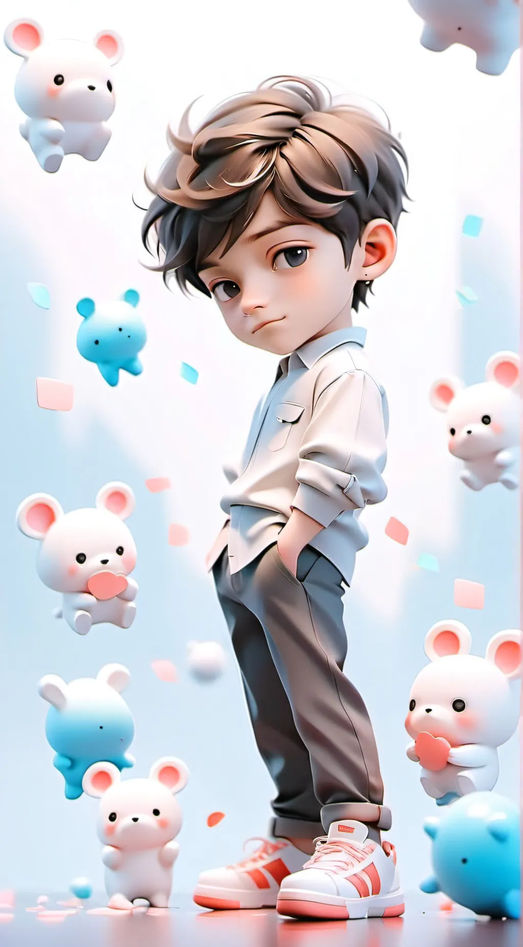 ai character: Baby Cooper background