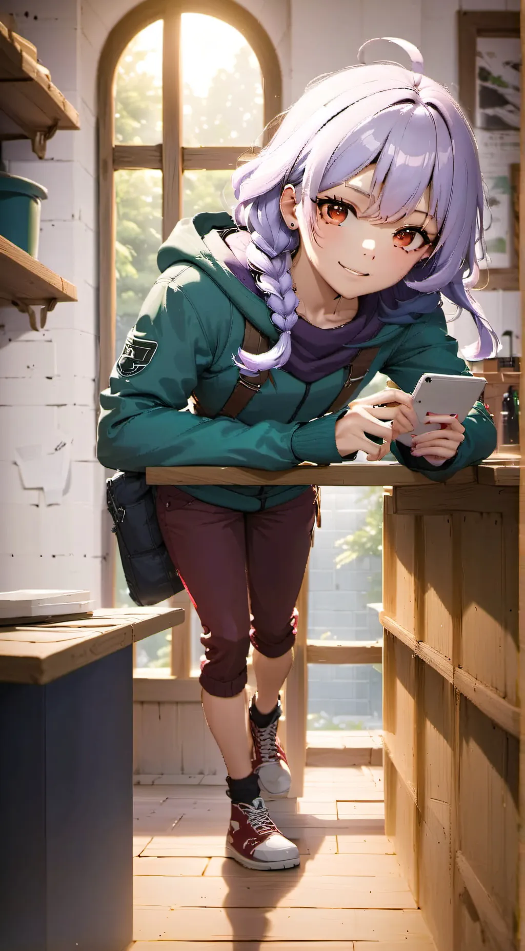 ai character: ava background