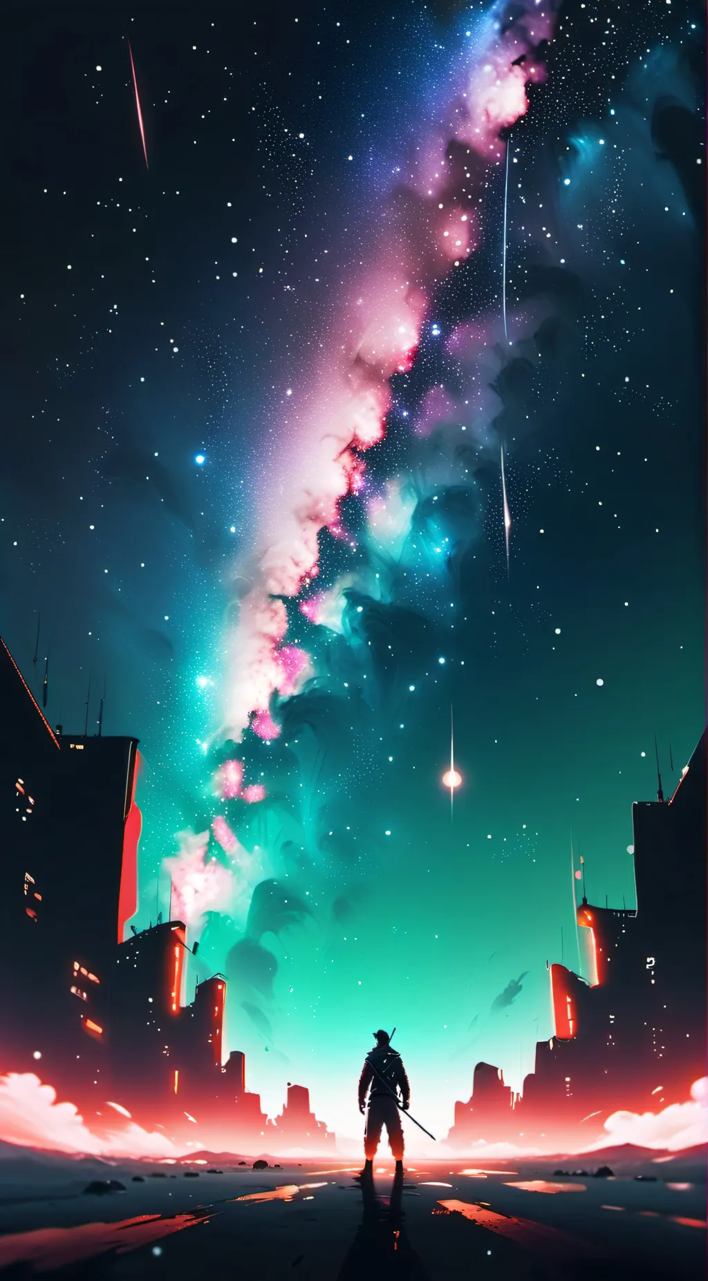 ai character: space man background