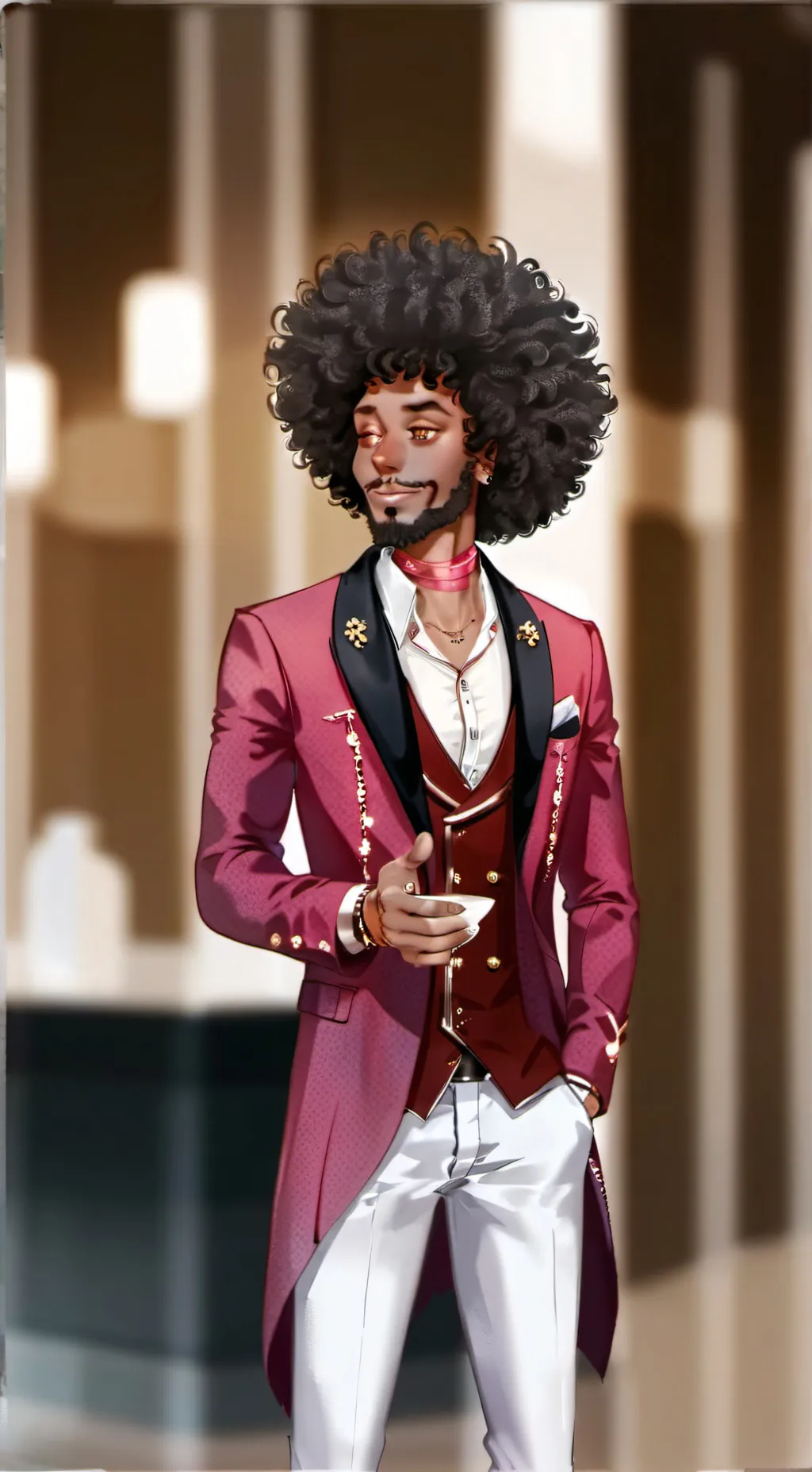 ai character: Jefferson background