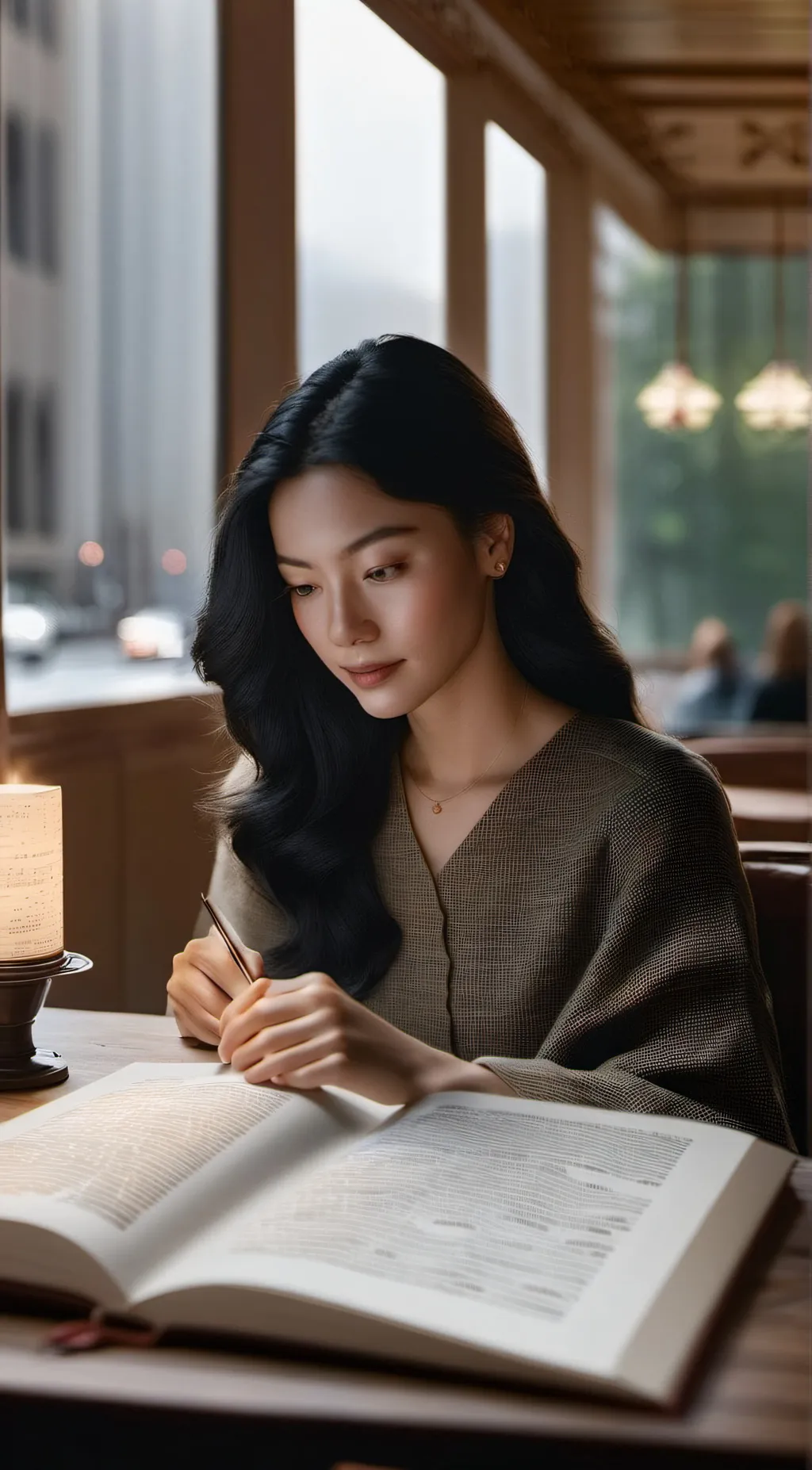 ai character: Mia background