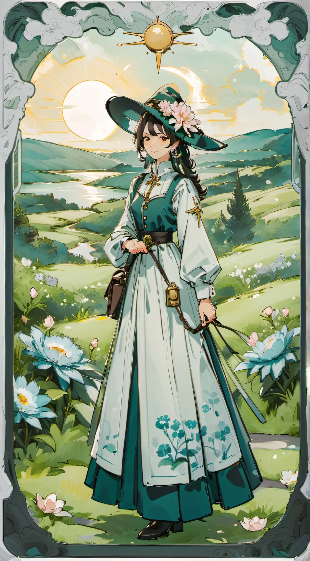 ai character: babe  background