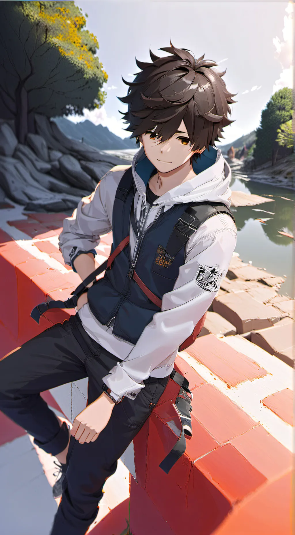 ai character: ❤️Noah❤️ background