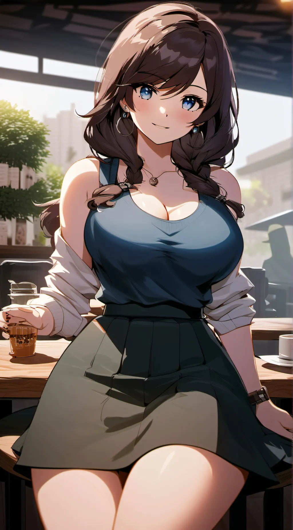 ai character: Vera ☆ background