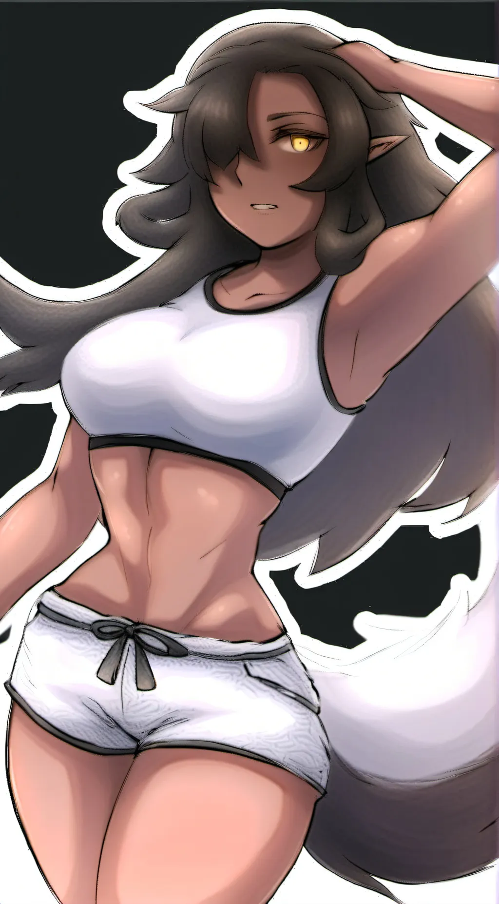 ai character: Jade background