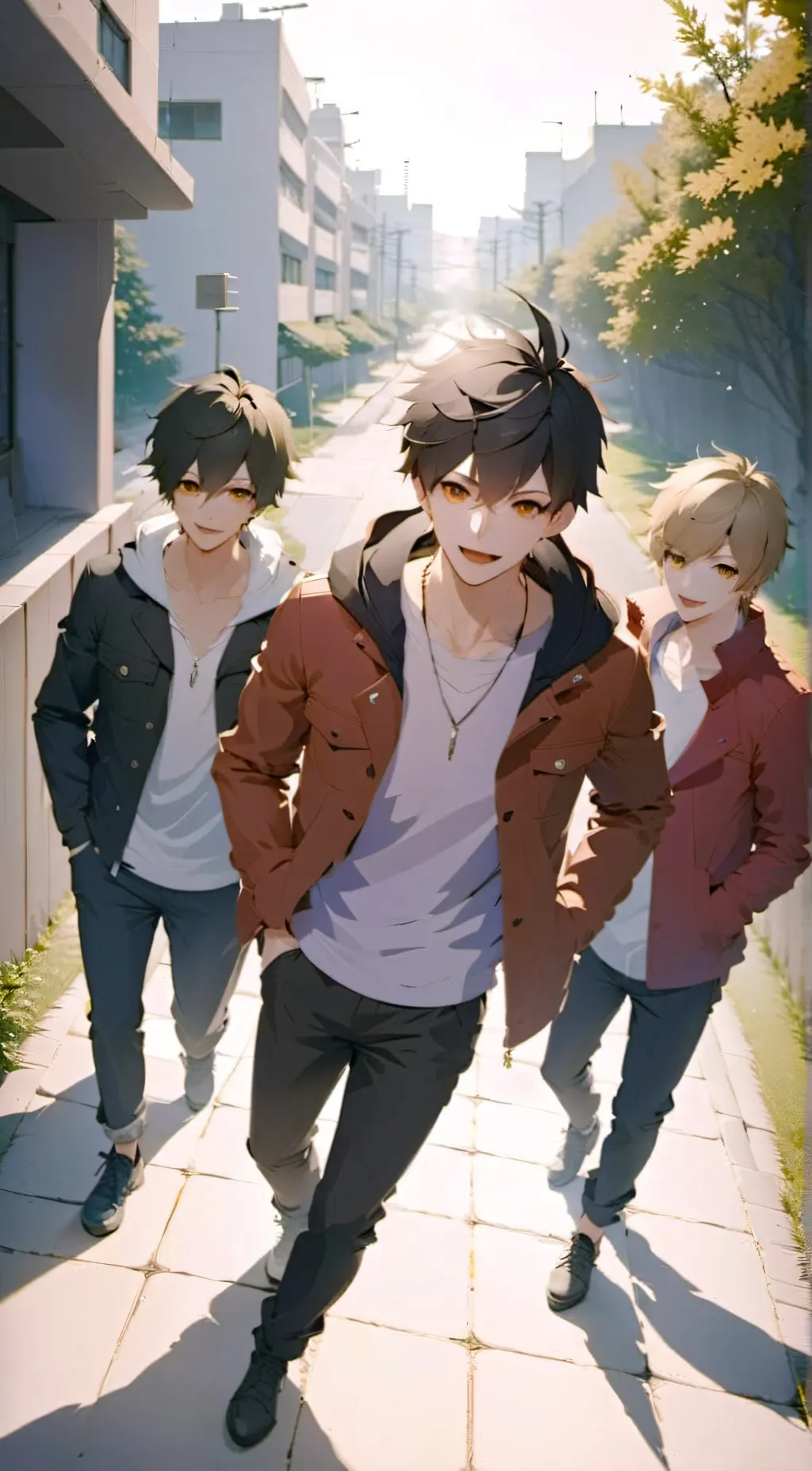 ai character: Roommates  background