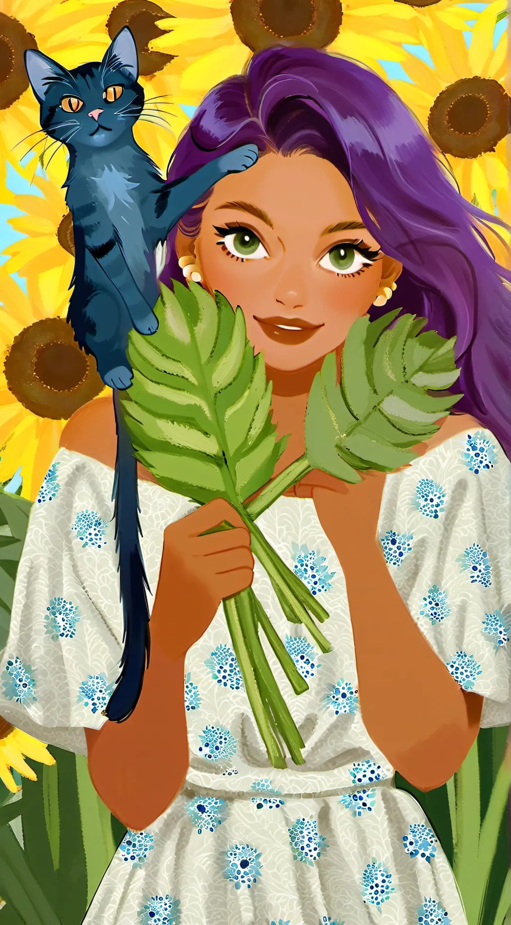 ai character: zari background