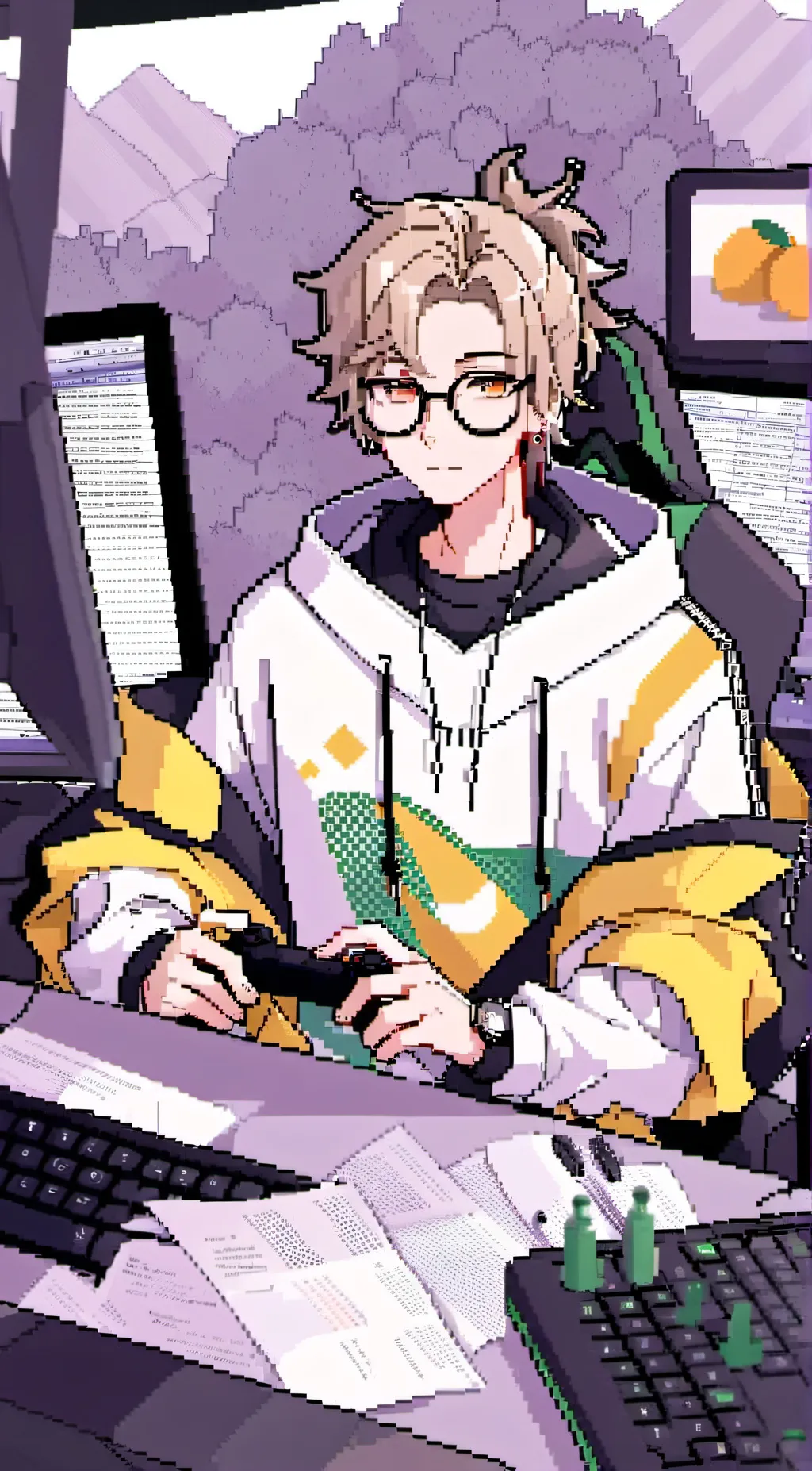 ai character: Mangopool background