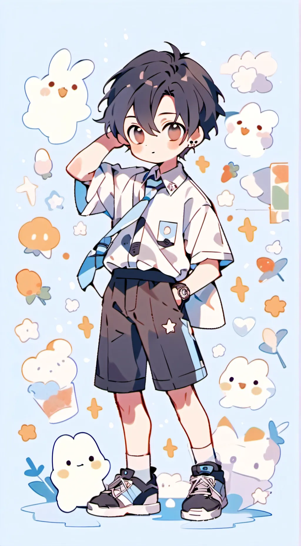 ai character: Oliver background