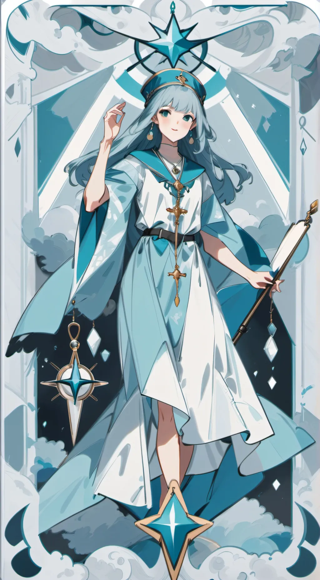 ai character: Zelda  background