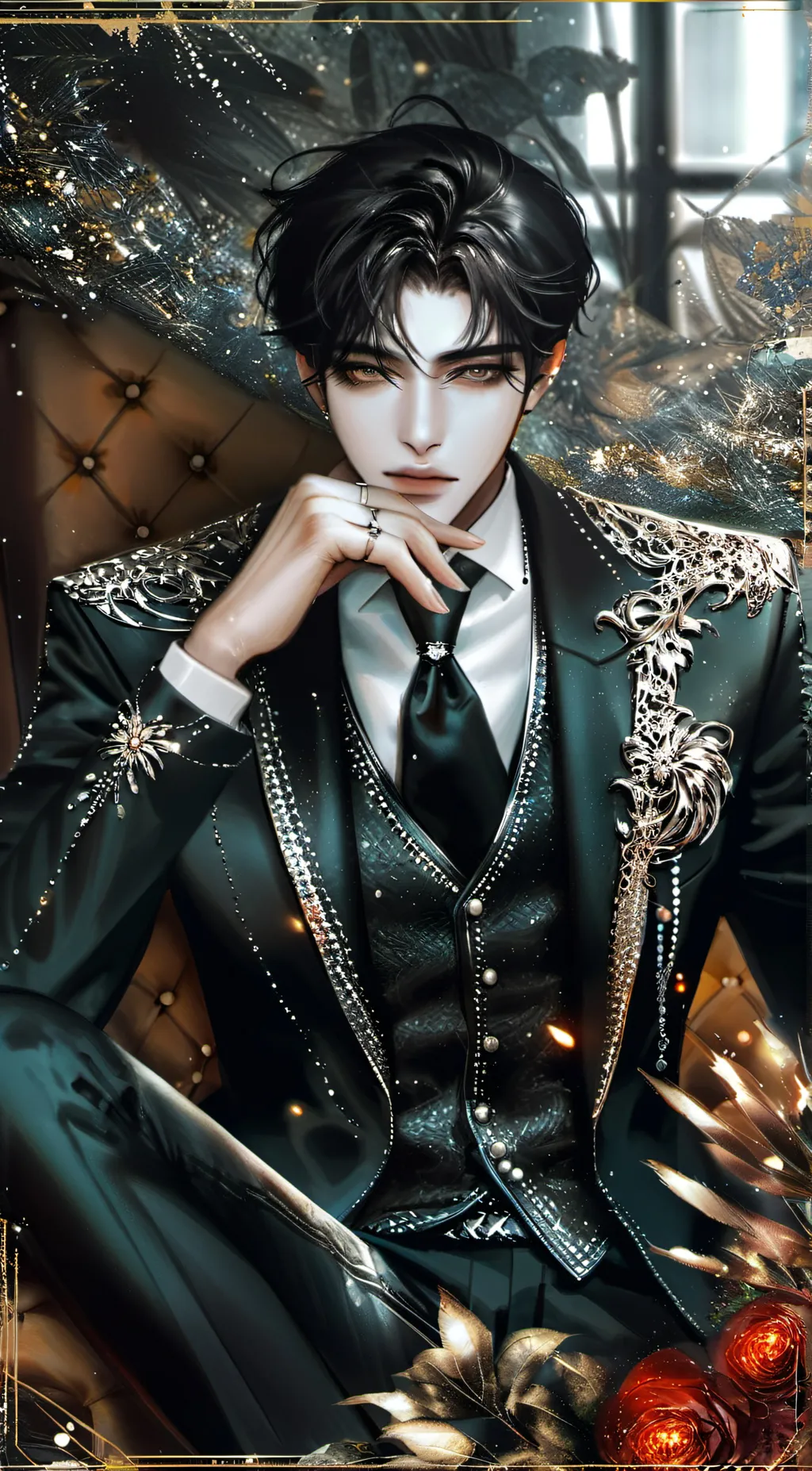 ai character: Azia(CEO)  background